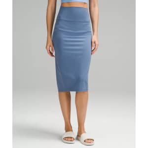lululemon Women's Nulu Slim-Fit High-Rise Skirt: $39 lululemon Women's Nulu Slim-Fit High-Rise Skirt: $39