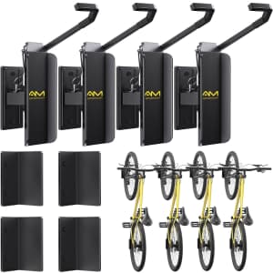 AM Alphamount Swivel Bike Wall Mount 4-Pack for $38 AM Alphamount Swivel Bike Wall Mount 4-Pack for $38